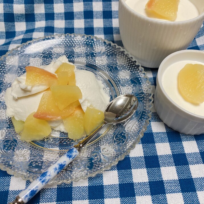 簡単おいしい ヨーグルトババロア レシピ 作り方 By Cookim 楽天レシピ